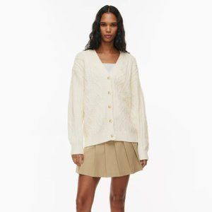 Aritzia Sunday Best Lamora Cardigan - Size S Cream